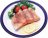 fresh salmon