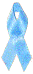 fabric Prostate cancer awareness ribbon