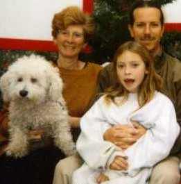 Gary and Kathy  with Erika (9)and Murray